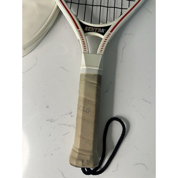 Wilson Ceramic Staff Sentra Tennis Racquet w/ Original Cover – Vintage 80s - Picture 3 of 8